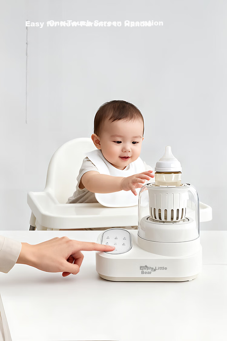 Xiaobeixiong 2-in-1 Baby Bottle Warmer and Milk Mixer, Waterless Milk Heater, Defrosting and Warming Machine, Automatic Milk Preparation Device 10