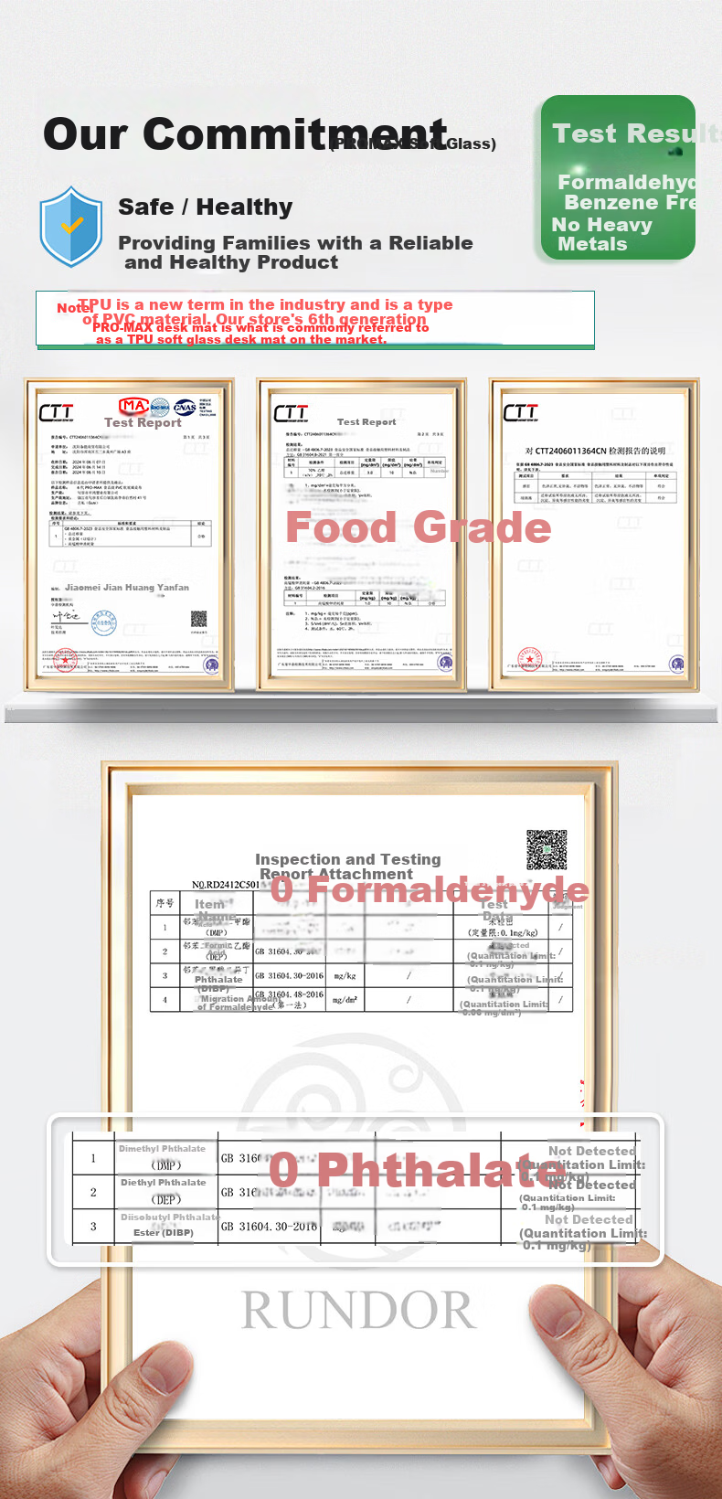 Gusi Crystal Table Mat Waterproof Oil-Proof Heat-Resistant High-Temperature PVC Dining Table Protector Food-Grade 3