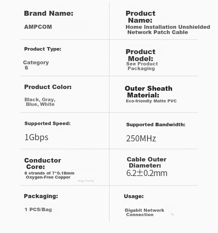 AMPCOM Cat6A 1.5m Slim Ethernet Cable, 10Gbps Unshielded Network Patch Cable for Router, Computer, Server Rack, Gray AMC6A015GY 14