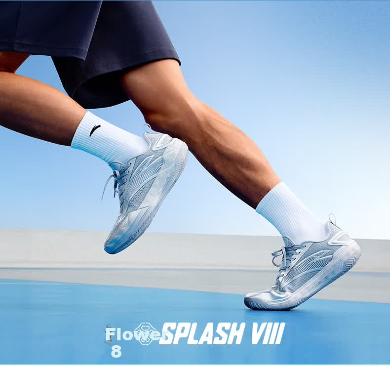 Anta Splash 8 | Men's Basketball Shoes Thompson Breathable Lightweight Cushioning Outdoor Low-Cut Sports Shoes 7