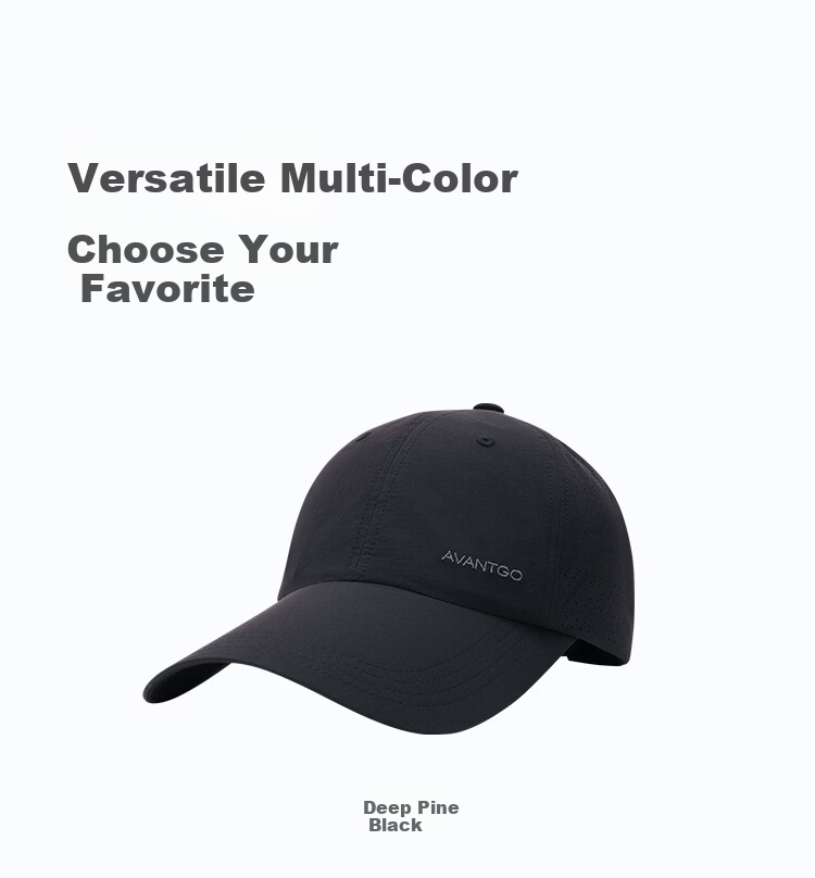 HLA Men's Breathable Baseball Cap Quick-Dry Mesh Design Summer Sun Protection Simple Commuter Sports Comfortable and Sweat-Resistant 15