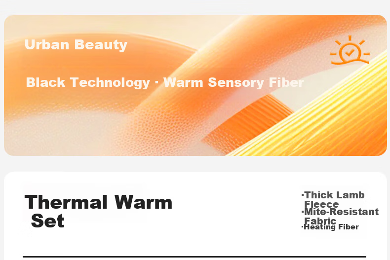 Urban Beauty Class A Middle-aged and Elderly Women's Thermal Underwear Set with Extra Thick Fleece Lamb Wool, Autumn Top and Bottom, 2XL 1
