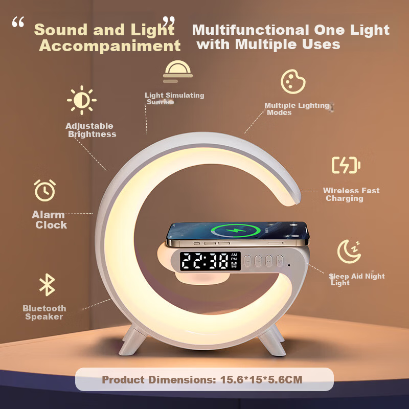 Wanhuo Girls Birthday Gift Mid-Autumn Festival Girlfriend Night Light Bedside Lamp Bedroom Sleep Light High-Value Atmosphere Lamp
