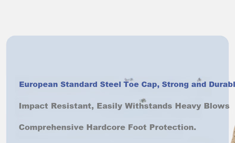 BlueOwl Shield Men's Summer Breathable Ultra-Light Anti-Slip Anti-Smash Steel Toe Anti-Puncture Safety Work Shoes D226-1 Size 41 10