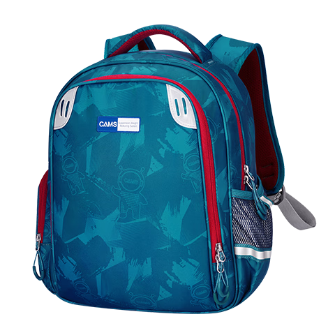 CAMS [Preschool to Primary] Floating Weight Reduction Backpack for Grades 1-2 Boys And Girls, Lightweight Spine Protection Schoolbag S03214s