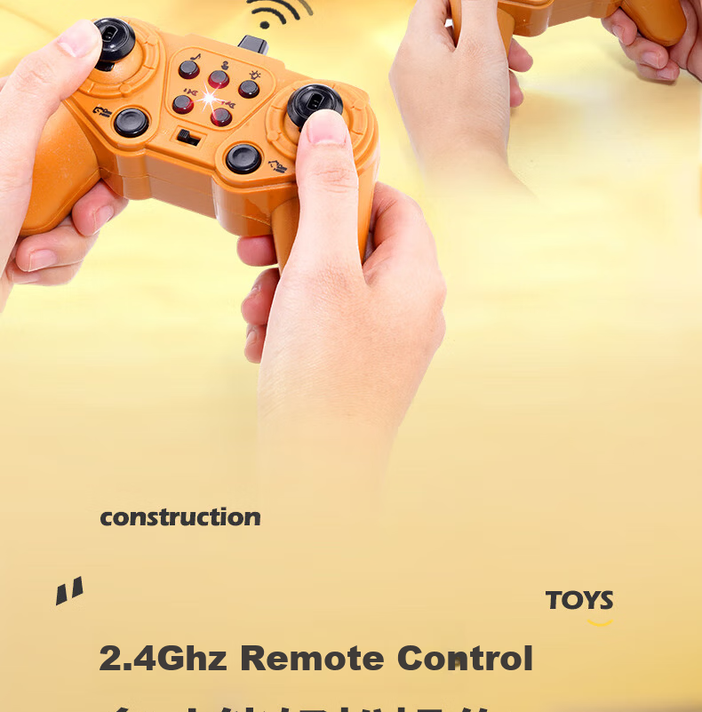 LIVING STONES Remote Control Excavator Alloy Large Kids Toy Boys Realistic Engineering Vehicle Electric Car Children's Day Gift 15