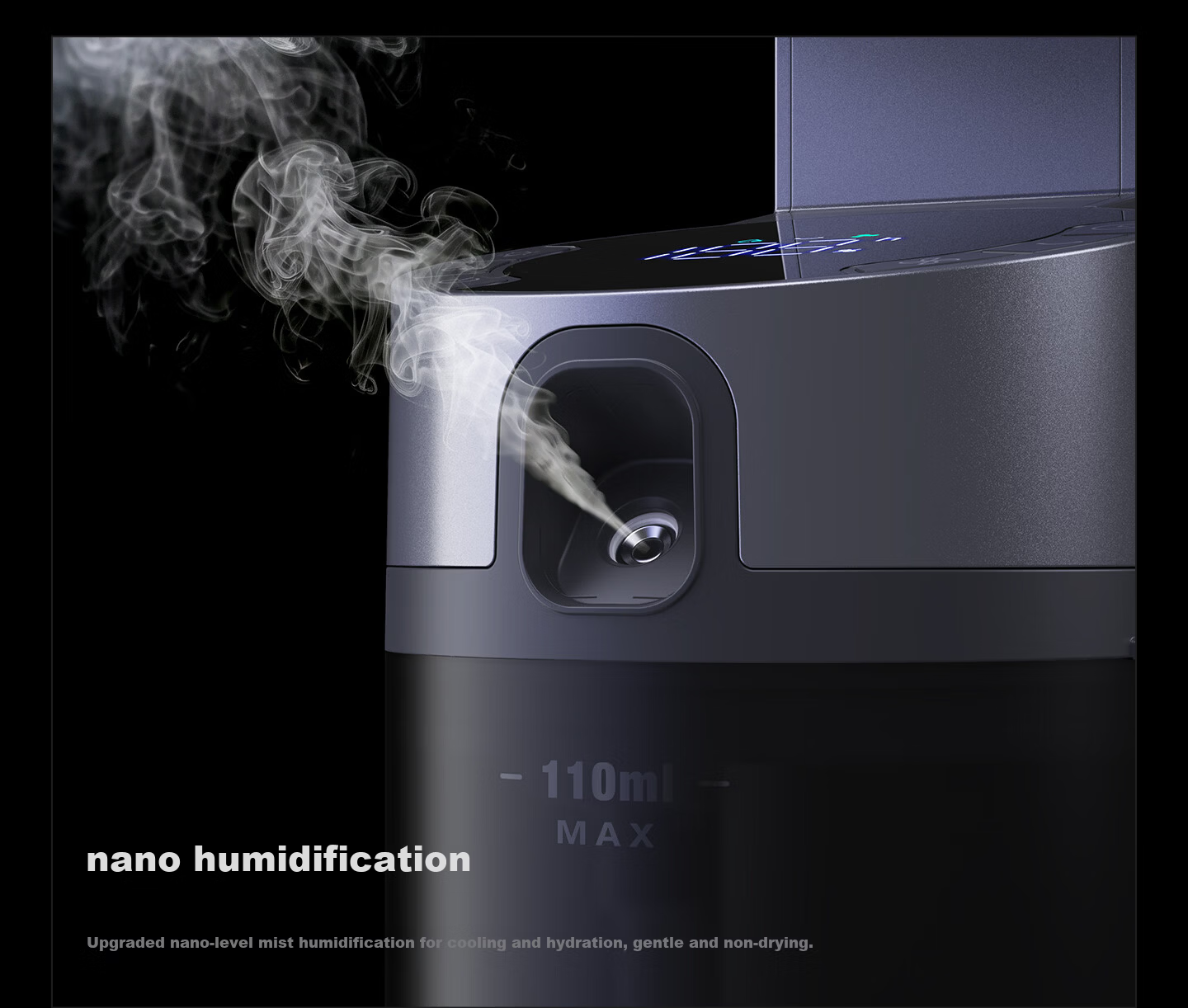 Puppy Cool Mist Pro Silent Desktop Fan Oscillating Table Fan Long Battery Life Office Bedroom Gaming Desk Fan 10