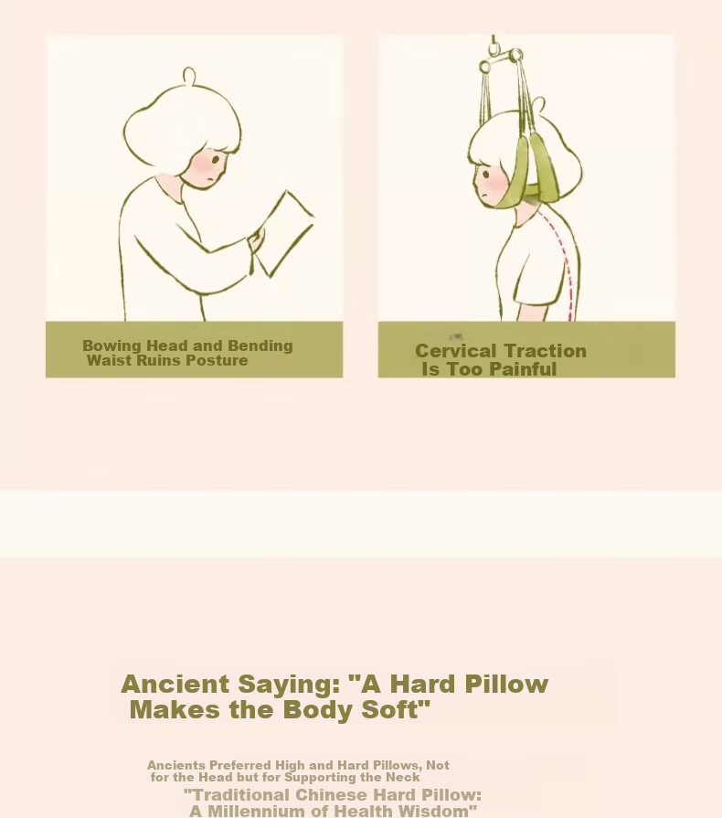Zhenbuer Ai Hu Bao Neck Support Pillow Cervical Pillow Special for Cervical Spondylosis Deep Sleep Mugwort Pillow Holiday Gift for Parents 7