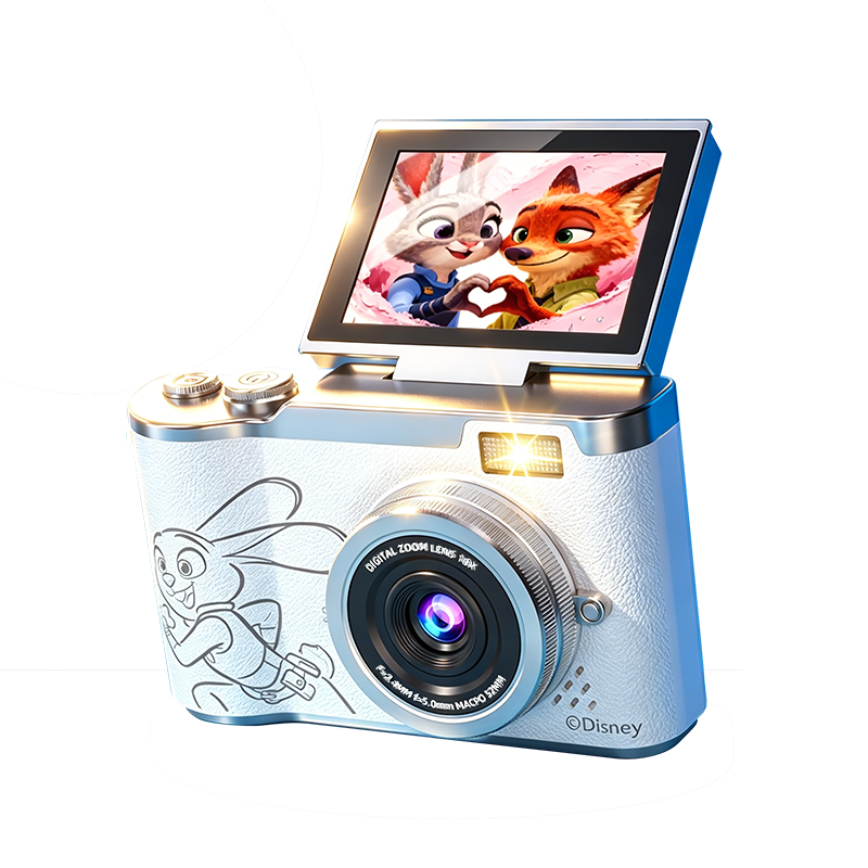 Disney Kids Camera HD Photo Video Student Instant CCD Digital Camera Boys Girls Toy Birthday Gift