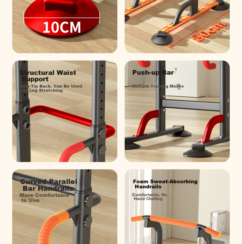 YICHIJIAN Home Pull-Up Bar Indoor Single and Double Bars Multifunctional Fitness Training Equipment for Men and Women 9