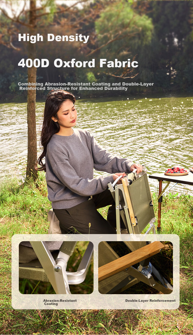 Coleman Chengye Series Outdoor Camping Folding Table Adjustable Portable Aluminum Alloy Wood Grain Picnic Table 90CM 21