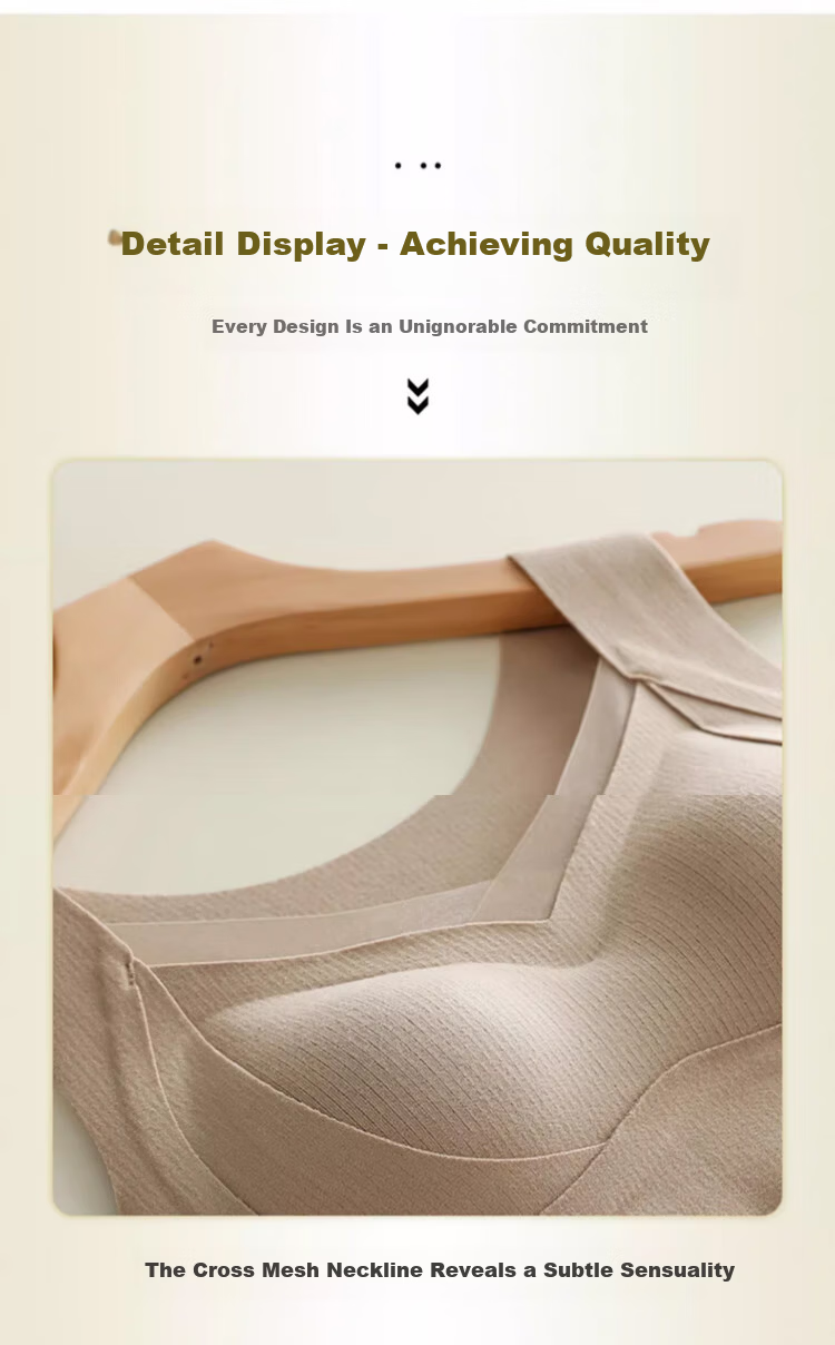 GRACEWELL Women's Cashmere Silk Thermal Vest with Padded Bra, Autumn Winter Fleece Thickened Seamless Camisole Underwear 17