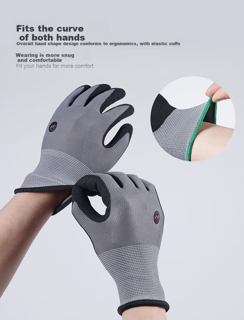 Jimmy Home Gardening Gloves Garden Planting Anti-Dirt Anti-Slip Breathable Durable Touchscreen Medium JM-W607 6