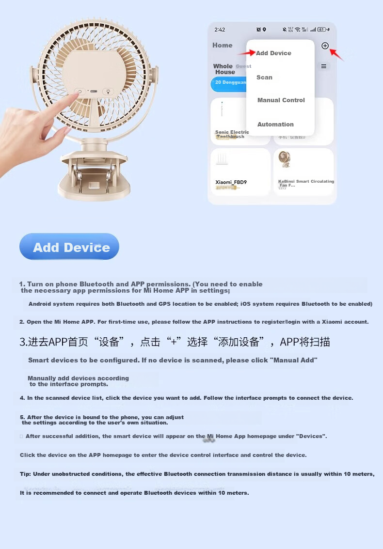 Kumeng Desktop Mini Turbo USB Air Circulation Fan for Dormitory, Student Desk, Office, and Home Use 31