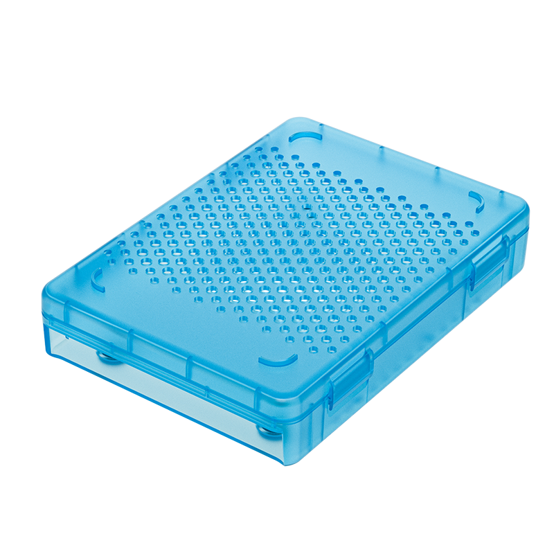 MAIWO 3.5 Inch Hard Drive Storage Protective Case Mechanical Hard Drive Storage Moisture-Proof Shockproof Pressure-Resistant Drop-Proof Protective Sleeve Blue KN016