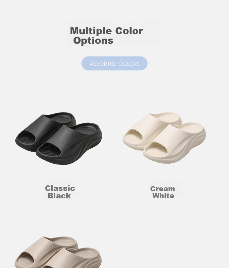 Mercury Home Textiles Men's Sports Slippers New Summer Beach Thick Sole Non-Slip Soft Indoor Shower Sandals 14