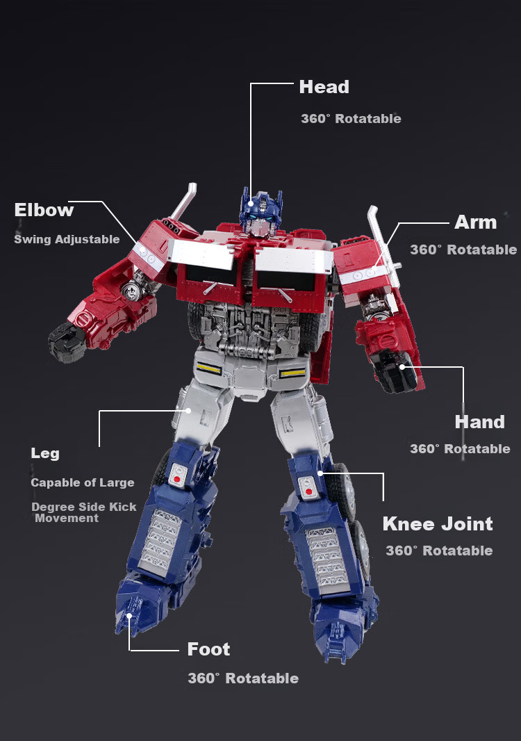 Ruihe Transforming Toy, Yutian Enemy Mecha Car, Robot, Children's Toy for Boys, Transformers Model, Alloy Birthday Gift 4