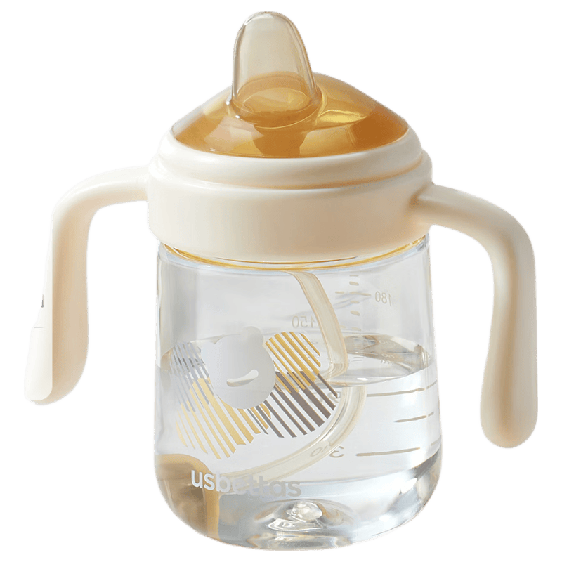 Betis Training Duckbill Cup Baby Water Bottle Infant 6 Months to 1 Year 2 Years Toddler Drinking Directly Light Blue 300ml