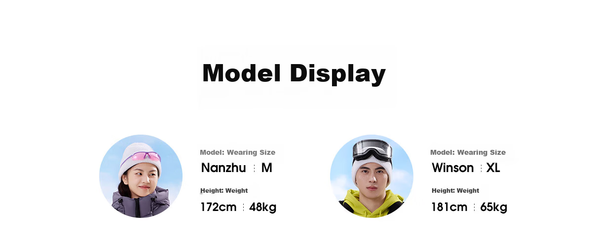 Panda Camel [Warm Pupu] Down Jacket Autumn Winter Ski Mountaineering Thickened Coat 9619X5 Phantom Black, XL 21