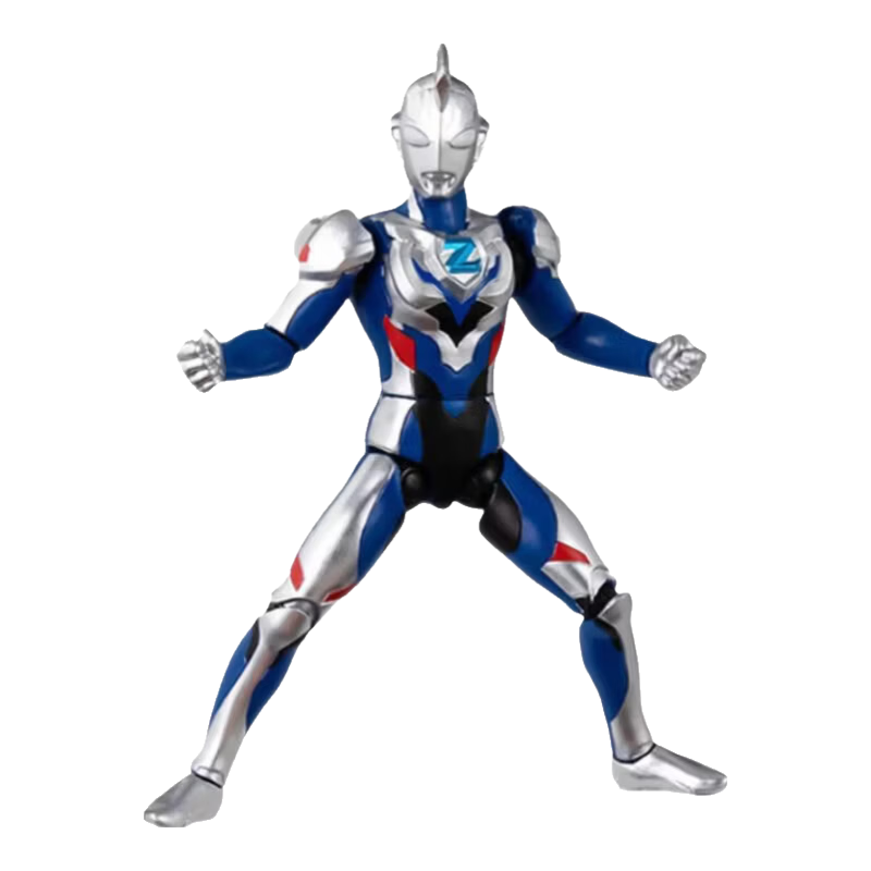 BANDAI Ultraman Kids Toy Boys Birthday Gift Dynamic Action Figure Set Zeta Ultraman