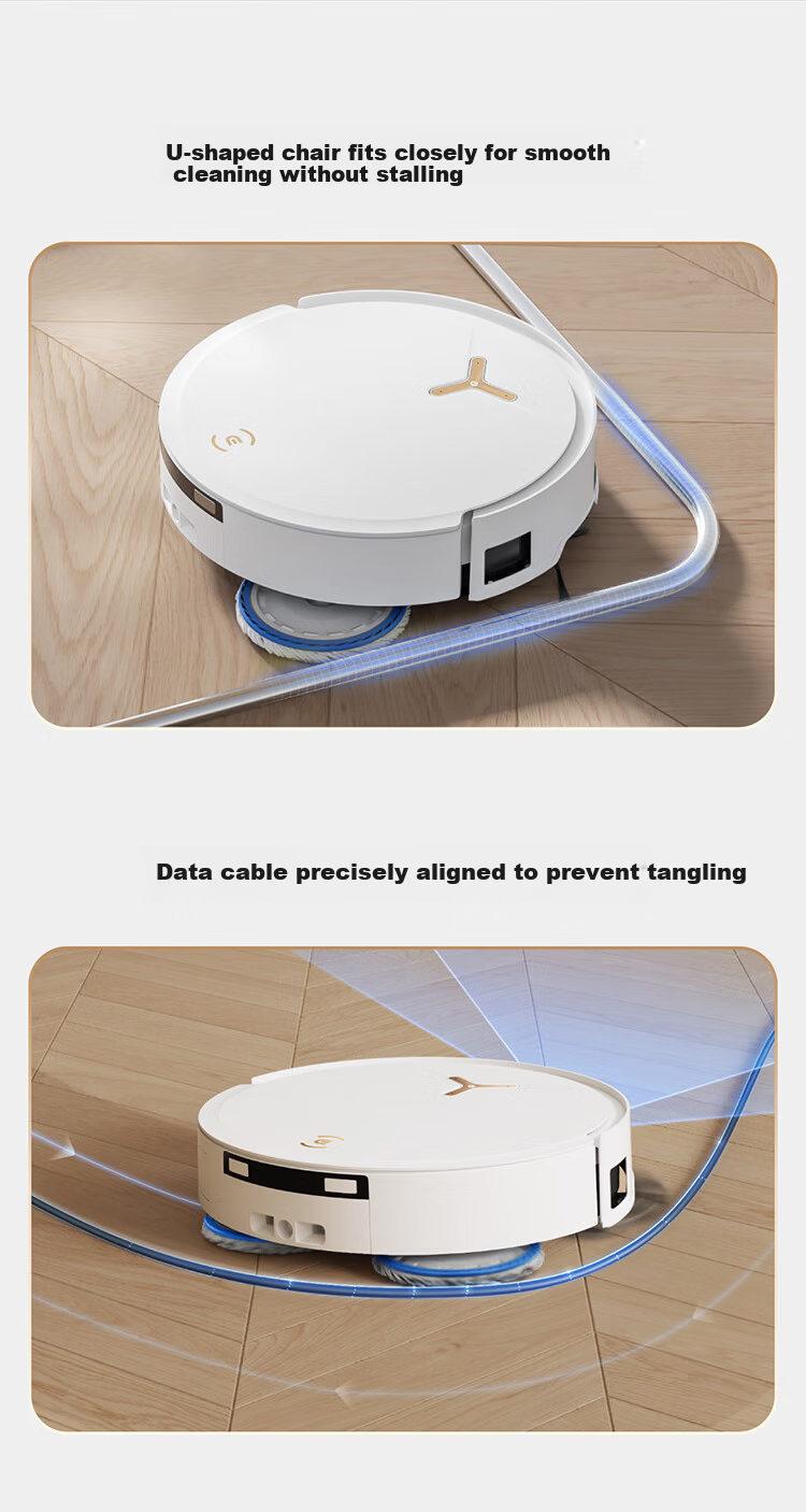 Ecovacs T50 MAX Robot Vacuum Cleaner and Mop Combo with Automatic Cleaning, Smart Home Hair Tangle-Free Ultra-Thin Water Tank Version (Supports HarmonyOS) - Mother's Day Gift 28