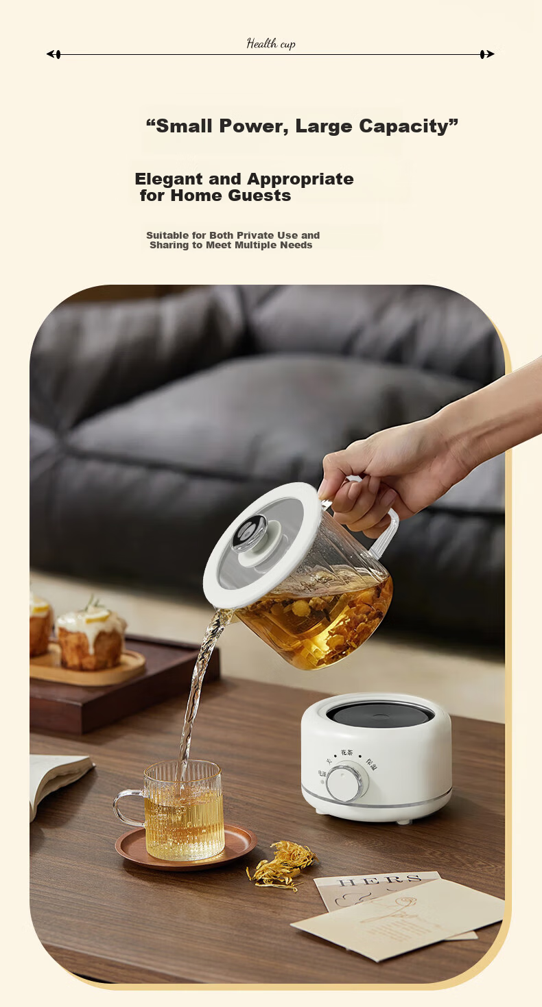 Aishier Practical Health Pot Gift Box Electric Stewing Cup Business Souvenir Gift for Nurses Day and Mother's Day Employee Event Gifts 8