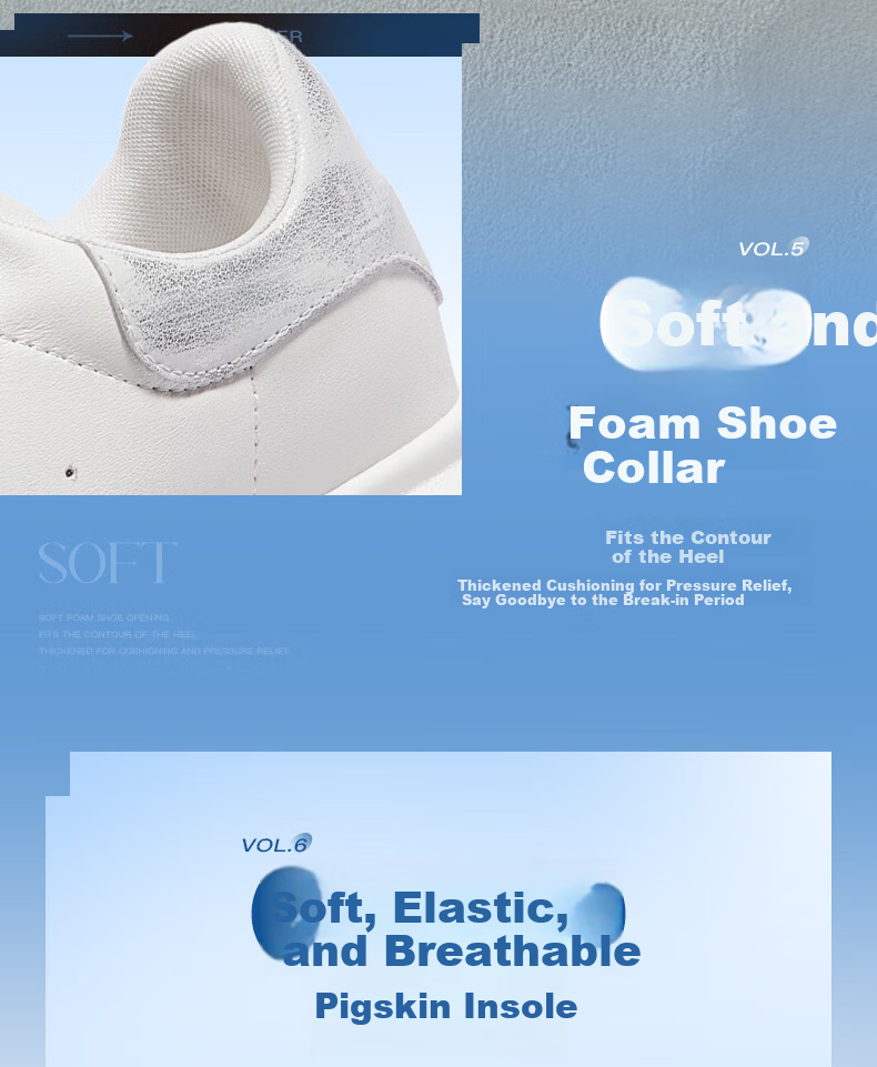 CAMEL Men's Casual Classic White Sneakers Thick Sole Height Increasing Shoes L15S548064 White/Black Size 43 12