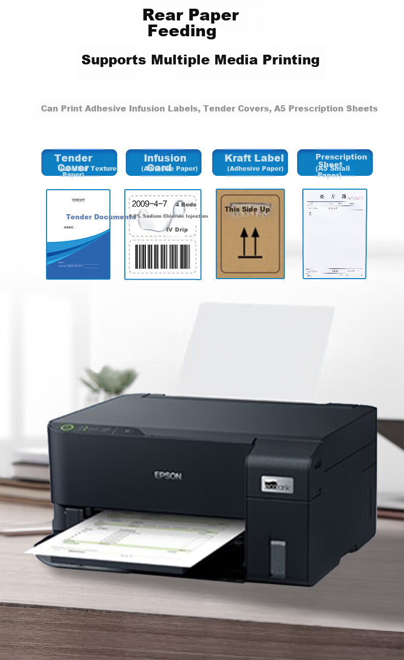 EPSON M1058 Inkjet Printer Commercial A4 Monochrome Ink Tank Wireless 7