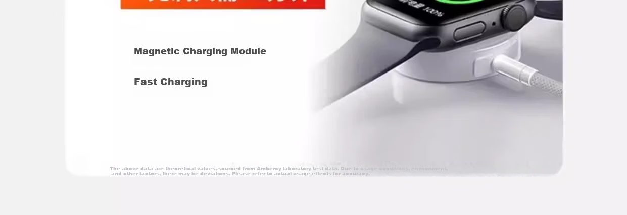 Watch Band Brother 20W PD Head Compatible Apple Watch Charger Upgrade Fast Charging Set iWatch Dock MagSafe Cable Apple S11/10/9/8/7/11/Ultra/2/1/3 3