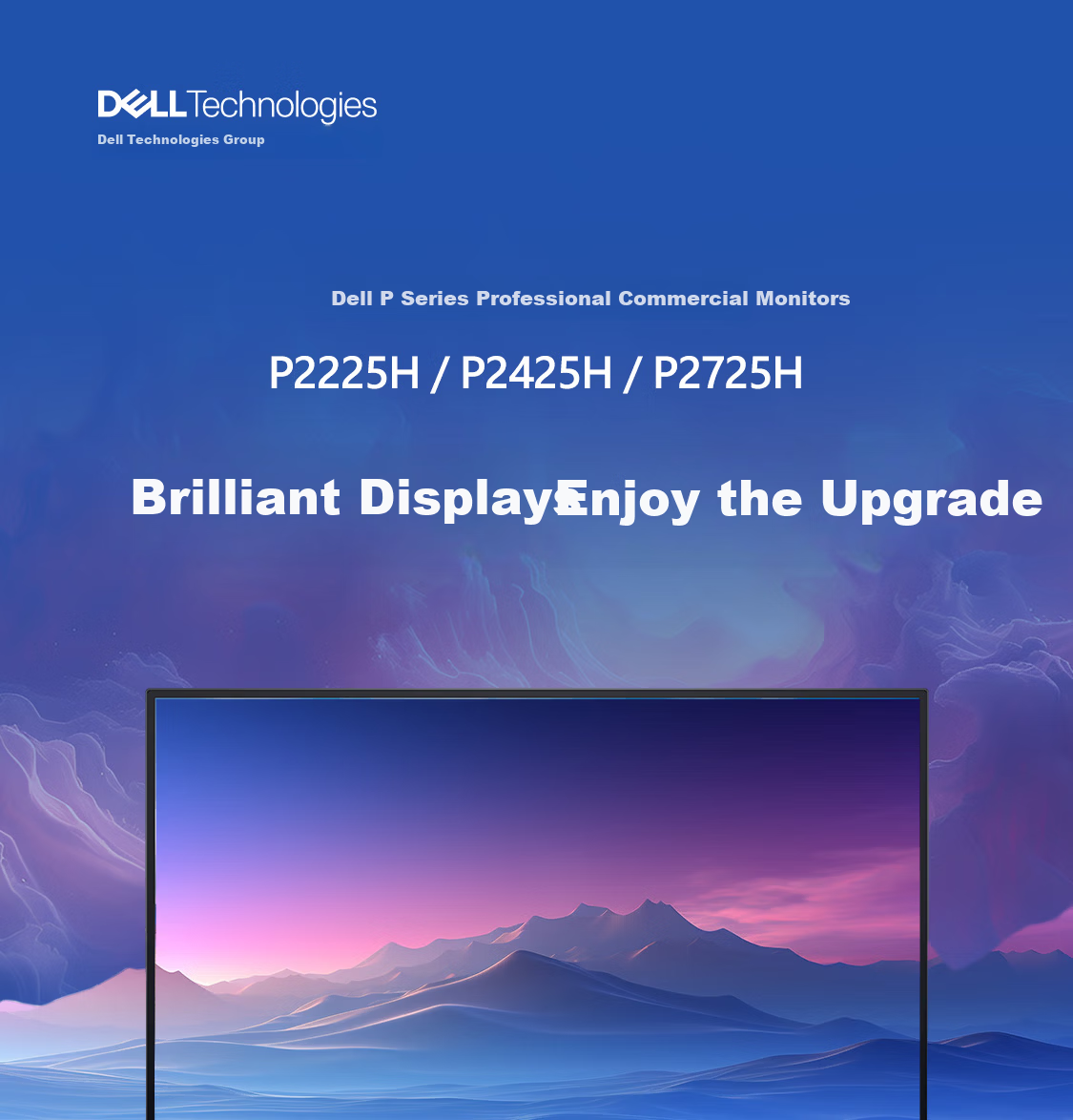 DELL 23.8-inch FHD IPS 100Hz Hardware-level Blue Light Filter Rotatable Adjustable Stand Micro-edge Rich Ports Office Monitor P2425H 1