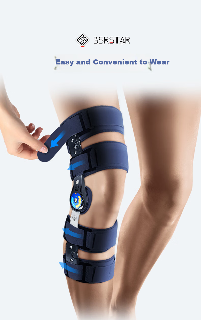 Baisrui Knee Joint Support Brace Medical Knee Brace for Meniscus Injury Adjustable Professional Knee Support 10