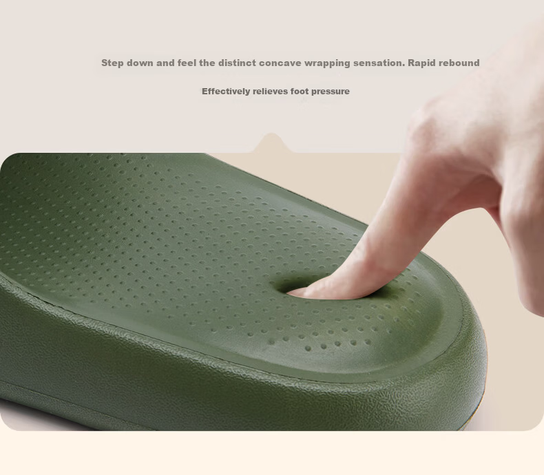 361° Lingyun Women's Slippers 2026 Summer New Outdoor Wearable One-strap Thick-soled Soft Elastic Casual Home Sandals 9