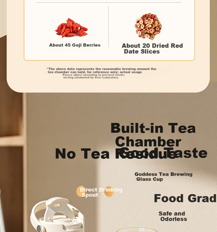 Germ Tea Separation Glass Cup for Women High-Value Floral Tea Water Cup Office Brewing Tea Cup Gift Cup 500ML Purple 7