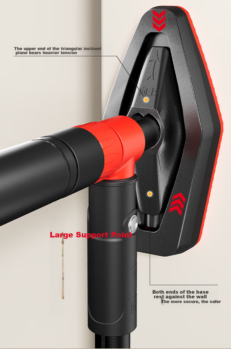 Peak Home Pull-Up Bar Indoor Doorway Chin-Up Bar Enhanced No-Drill Fitness Equipment for Children and Adults Long Version 4