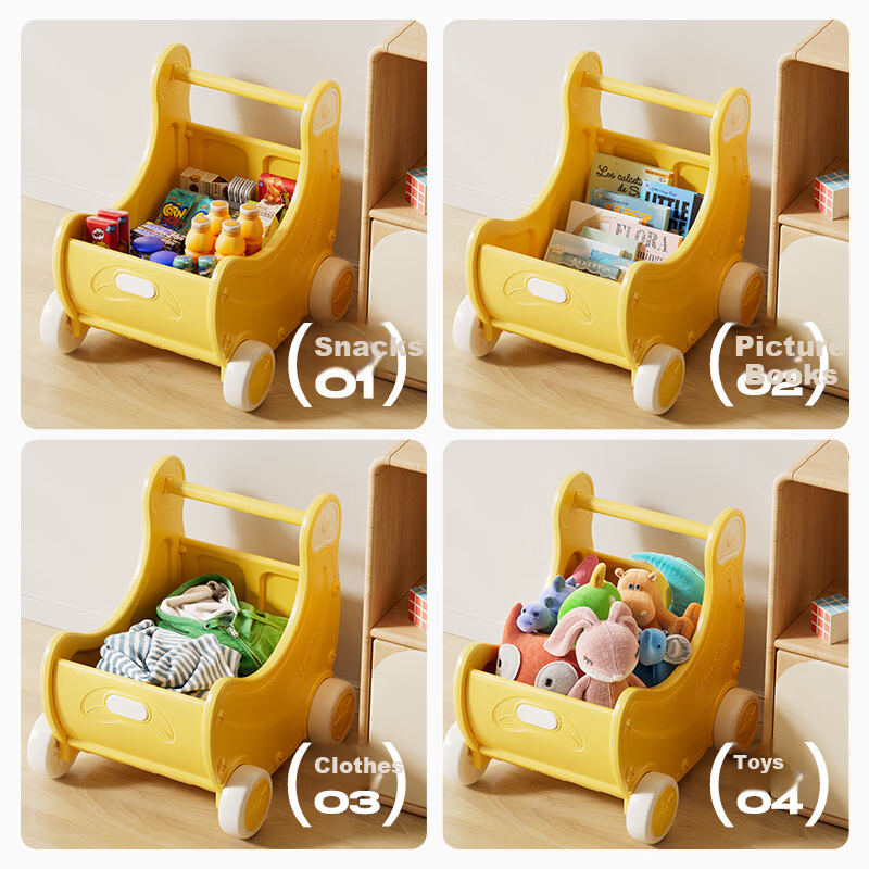 Youchengle Children's Feeding Station Toy Storage Cabinet