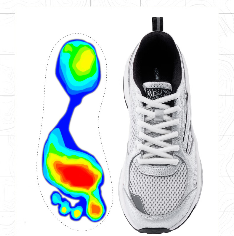 361° Women's Sports Shoes Summer Lightweight Breathable Cushioning Commuter Running Outdoor Trail Shoes 682622221F-1 16