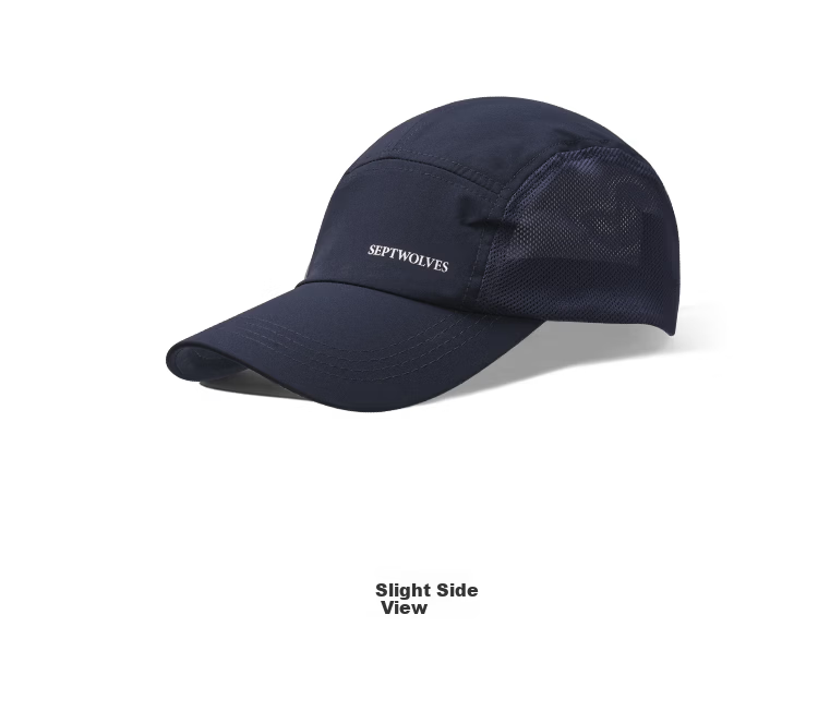 Seven Wolves Men's Baseball Cap Casual Versatile Sun Hat Quick-Dry Adjustable Large Size Breathable Duckbill Cap 16
