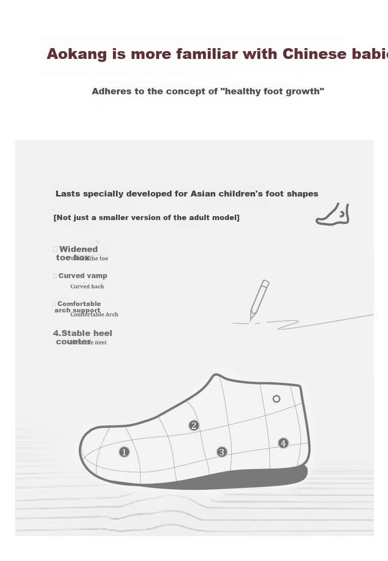 Aokang Kids Girls Soft Sole Mary Jane Princess Shoes 2026 Spring New Fashion Black Performance Shoes 1