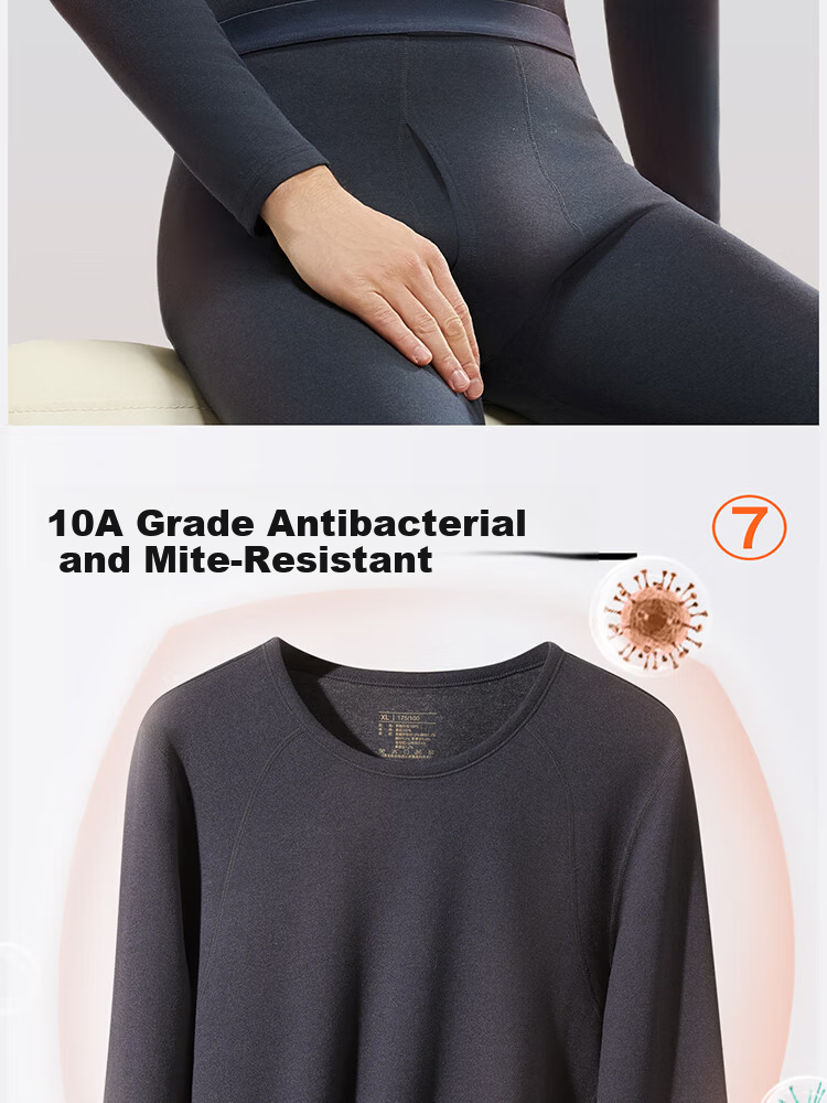 Modal 8-in-1 Thermal Set Men's Underwear German Velvet Heat Retention Cold-Proof Thickened Cotton Sweater Autumn Top and Bottom Winter 20