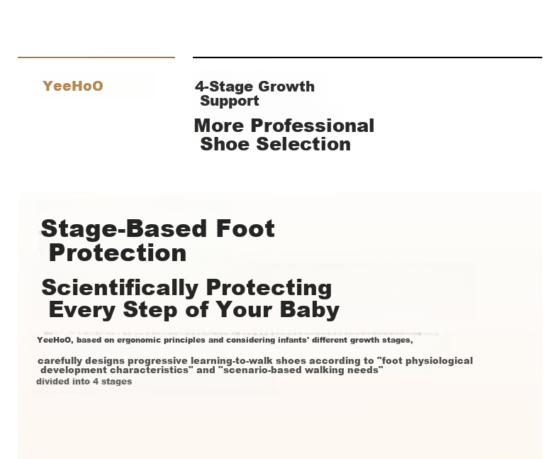 YEEHOO Baby Toddler Walking Shoes Spring Summer New Boys Girls Non-slip Functional Soft Sole Sports Shoes 3