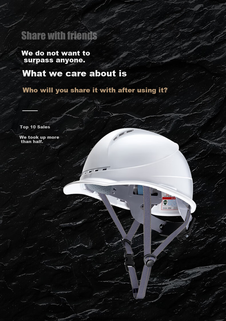 SHOUDUN Safety Helmet New National Standard Steel Nail Ventilated Anti-Smash Blue Construction Site Protective Impact-Resistant Helmet 15