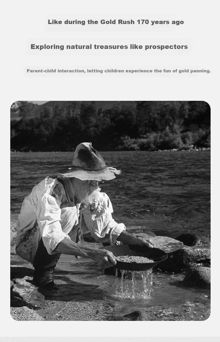 QiJi Children's Gold Panning Sand Educational DIY Mining Sandbag Toy Mid-Autumn National Day Children's Gift 3