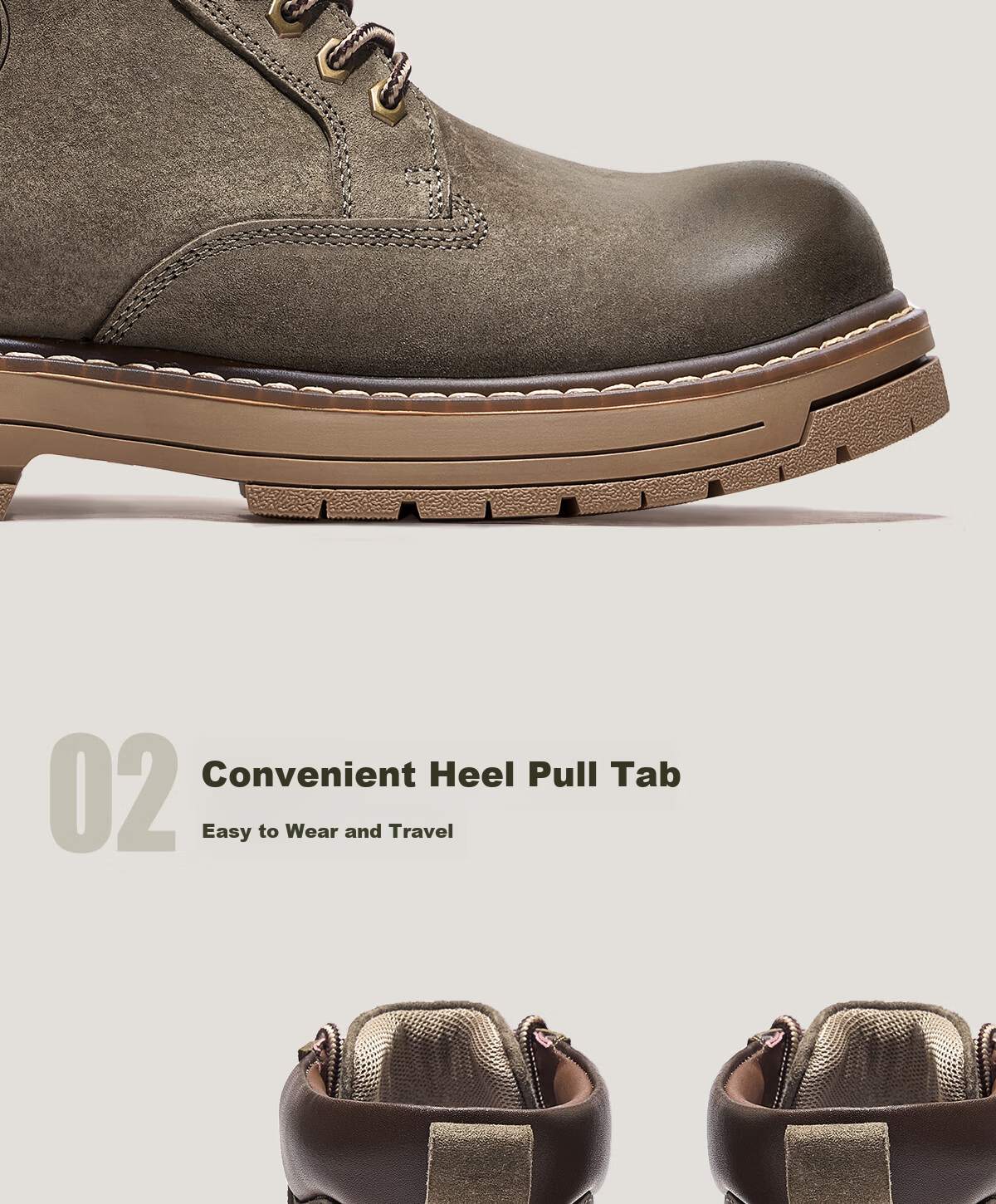CAMEL Wang Junkai Style Martin Boots High-top Outdoor Workwear Yellow Boots Men GE122W7757T Golden Yellow Size 40 23