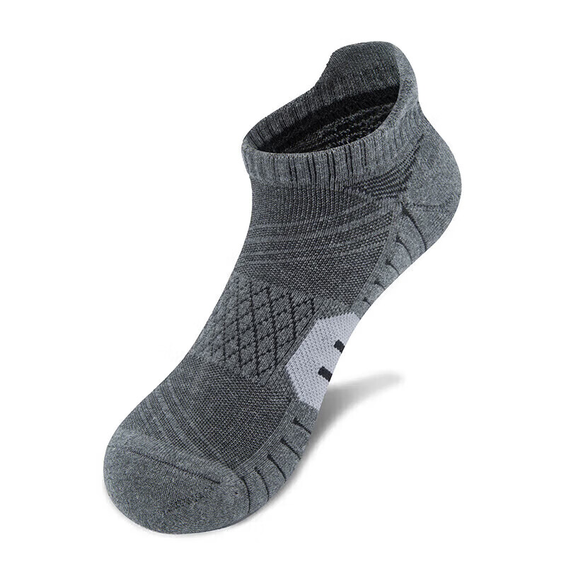 TFO 5th Generation Outdoor Sports Socks Comfortable Breathable Marathon Running Socks 2902568 Men's Dark Gray M