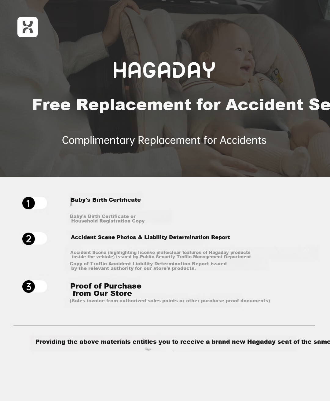 Hakada Child Safety Car Seat Infant 0-12 Years Baby Reclining Ventilated Heated Misty Milk Coffee 41