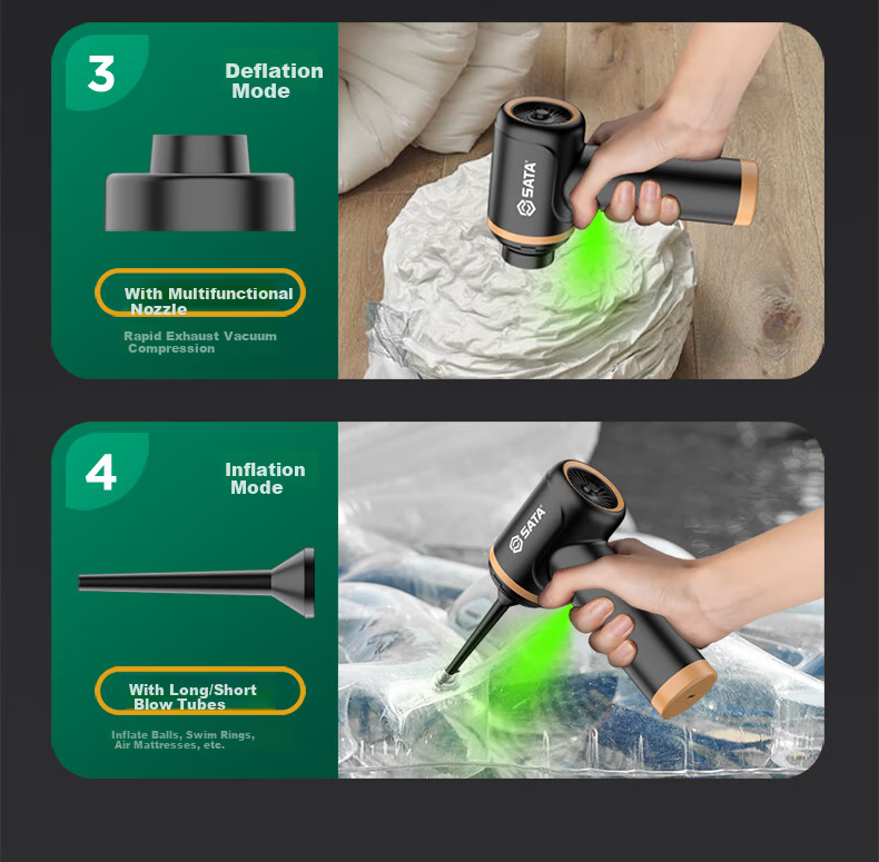 SATA Car Vacuum Cleaner Lithium Battery Handheld Mini Car Use High Suction Wireless Portable Vacuum Cleaner D05135 4