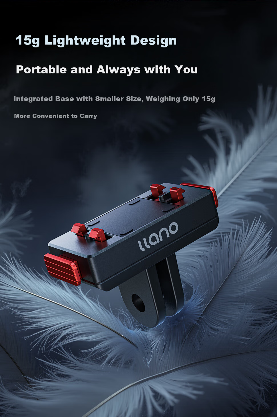 Llano Magnetic Quick Release Base Adapter Mount for Insta360 Ace Pro2/1st Gen/X5 Action Camera Cycling Sports Accessories 7