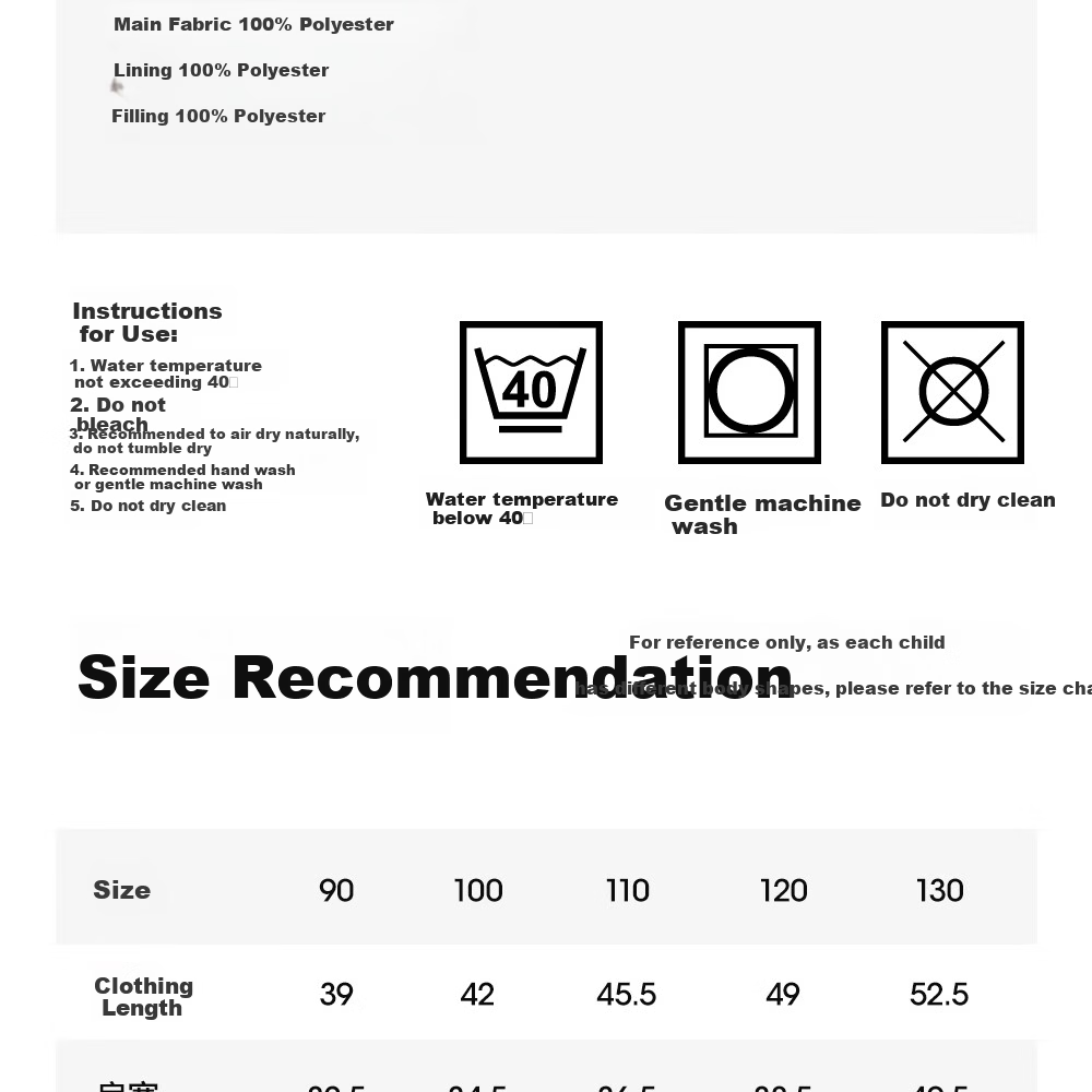 Betis Kids Jacket Fashion New Boys Girls Windproof Warm Thick Winter Coat Baby Padded Cotton Jacket 17