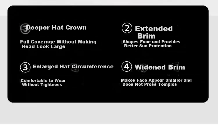 Peak Baseball Cap Small Face Large Head Circumference Distressed Vintage Style Wide Brim Outdoor Sun Protection Breathable Sports Hat 7