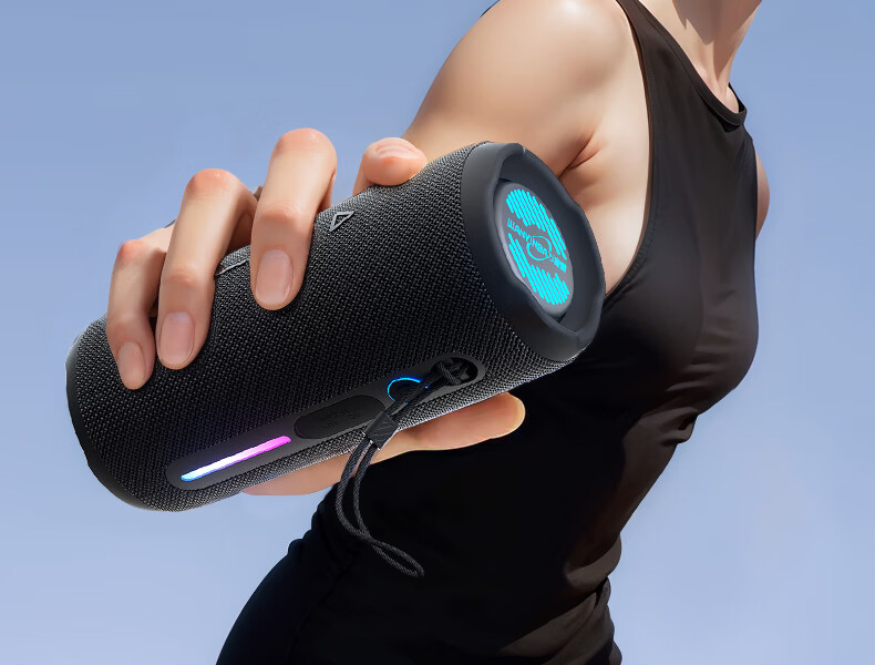 WANYINBA M6 Bluetooth Speaker, 30W Power, High Volume, Outdoor Portable Waterproof Small Speaker, Car-Mounted Cycling, High-Quality Sound, Ultra-Heavy Bass, Blue Flagship Versio 2